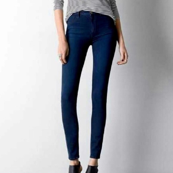 American Eagle Outfitters Sky High Jeggings dark wash size 4 - Picture 1 of 10